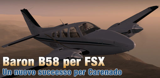 Carenado - Baron B58 per Flight Simulator X