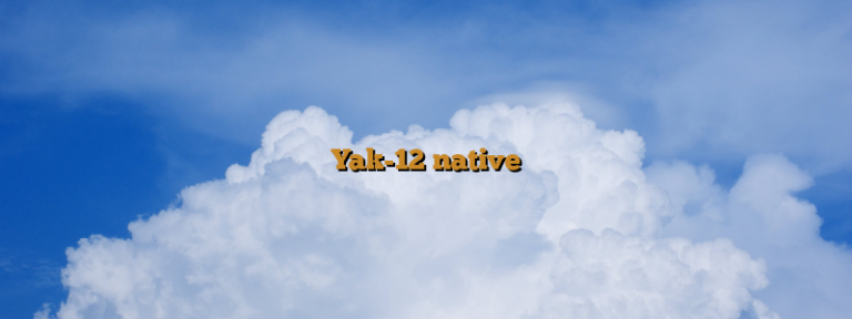 Yak-12 native