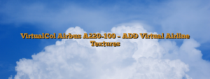 VirtualCol Airbus A220-100 – ADD Virtual Airline Textures