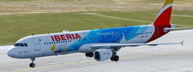 Iberia A321: Magia Disney nel Cielo