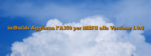 iniBuilds Aggiorna l’A350 per MSFS alla Versione 1.0.4